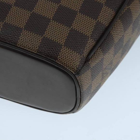 LOUIS VUITTON Damier Ebene Thaliasaw Hand Bag N51284 LV Auth 91558 - Picture 9 of 16